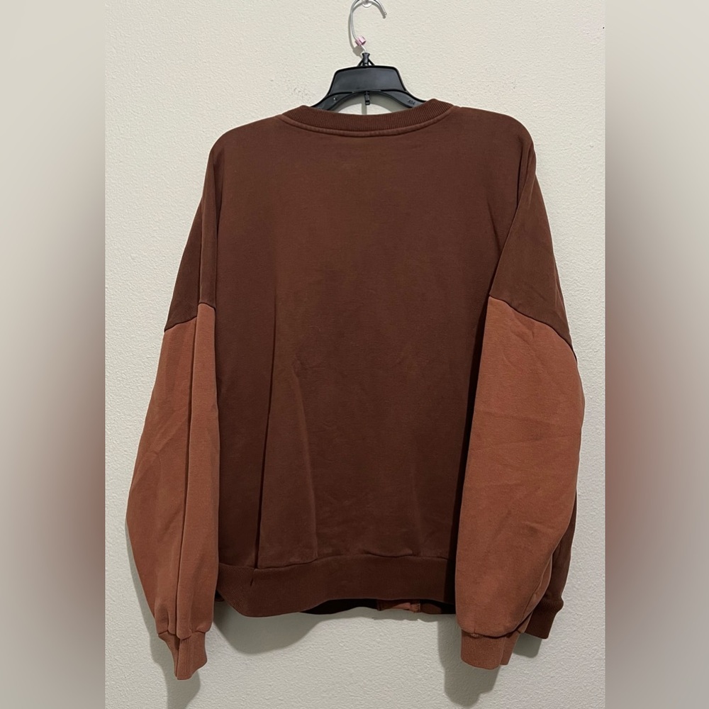 PacSun Brown Button-Up Sweater - Picture 5 of 5